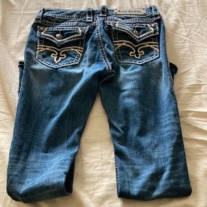 Rock revival skinny leg jeans size 27
